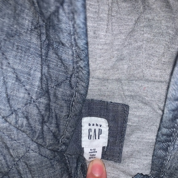 Baby GAP Denim Winter Onesie - Picture 2 of 3